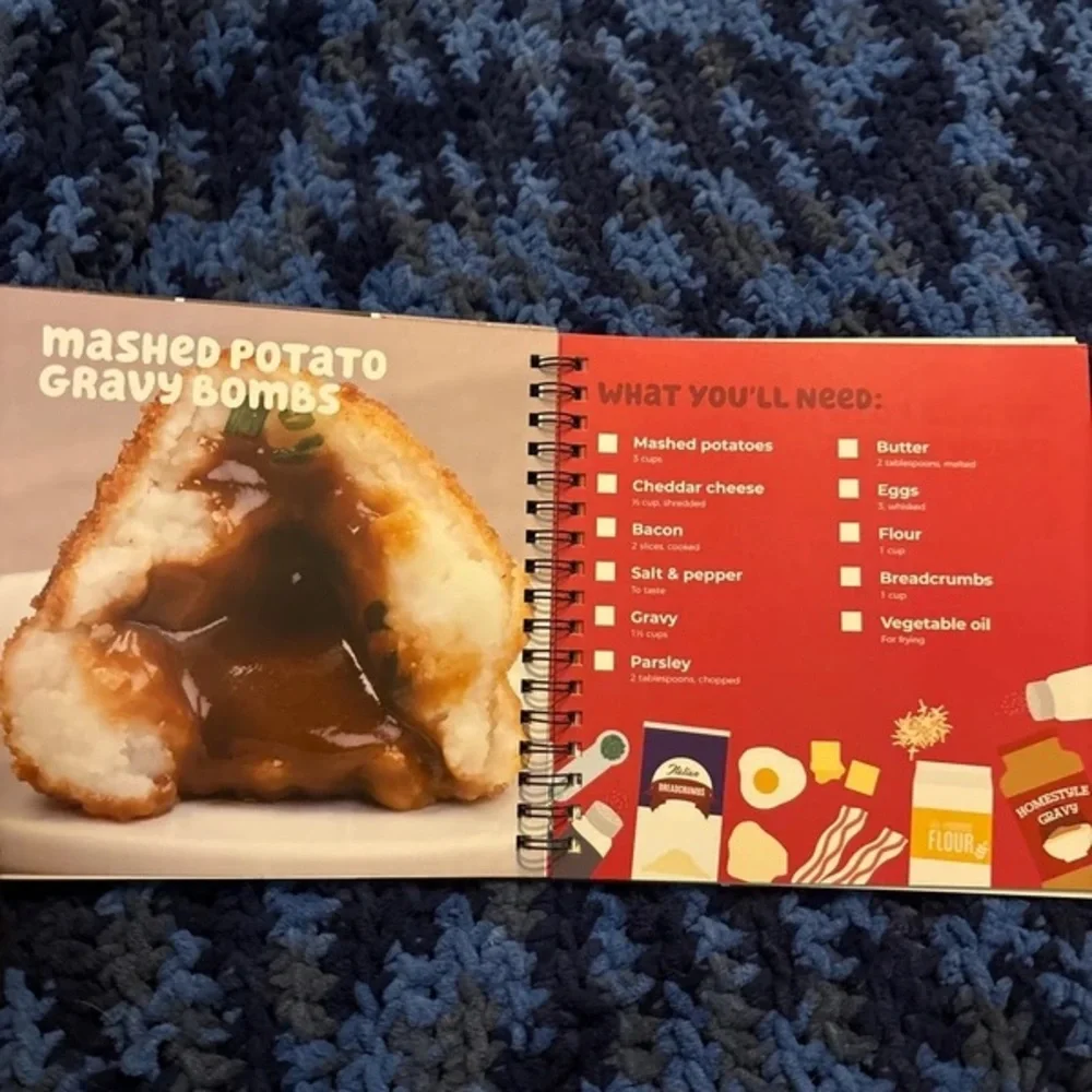Cookbook - Yellow Cover Spiral-Bound Recipe Book